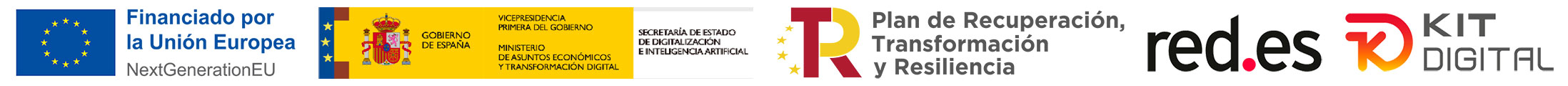 Financiado por UE con Kit Digital, Fondos Next Generation (EU) del Mecanismo de Recuperación y Resiliencia